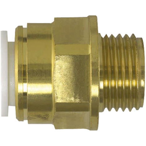 John Guest Speedfit Brass Coupler 28mm x 1" Male BSPT MW012808N (1/2)