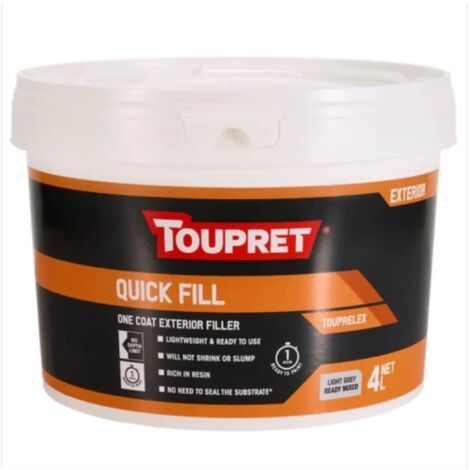 Toupret TTREDLP04GB Quick Fill Interior - 4 Litre TOUTTREDLP04