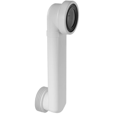 McAlpine 400mm Offset ABS WC Connector