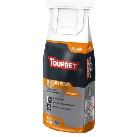 Toupret TTTHR05GB Exterior Masonry Repair Filler 5kg TOUTTTHR05