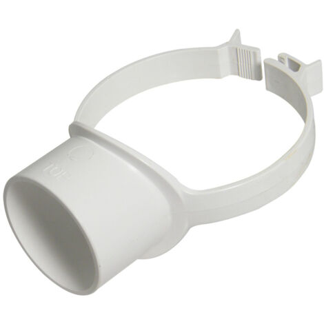 FloPlast 110mm Soil Strap Boss White (1/2)