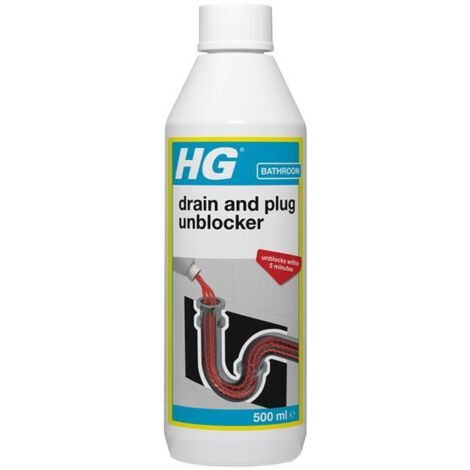 HG Drain and Plug Unblocker 500ml