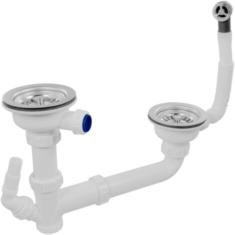 McAlpine SK2-BWS Sink Kit with 2 Basket Strainer Wastes (1/5)
