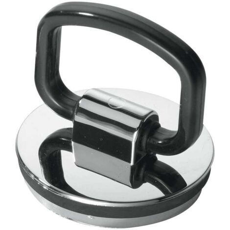 McAlpine CP1H Chrome Plated Plastic Plug with Handle and Rubber Seal (1/2)