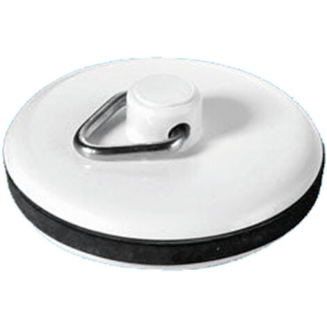McAlpine WP1T 1½" White Plastic Plug with Rubber Seal& Test (1/2)