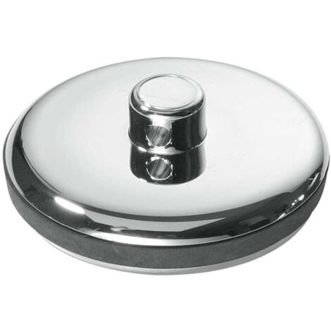 CP1 McAlpine Chrome 1.5" (Fits 1.25" Waste) Basin Plug (1/2)