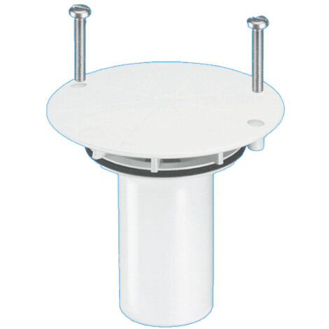 McAlpine White Plastic Cover Plate & Insert Tube 160mm (1/2)