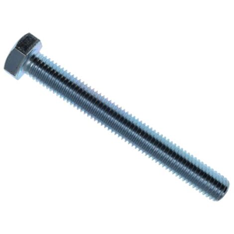 METALMATE High Tensile Set Screw Zp M12 x 100mm Box 25