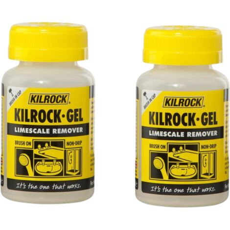 Kilrock Gel Limescale Remover 160ml Pack of 2 - Hard Water Stains