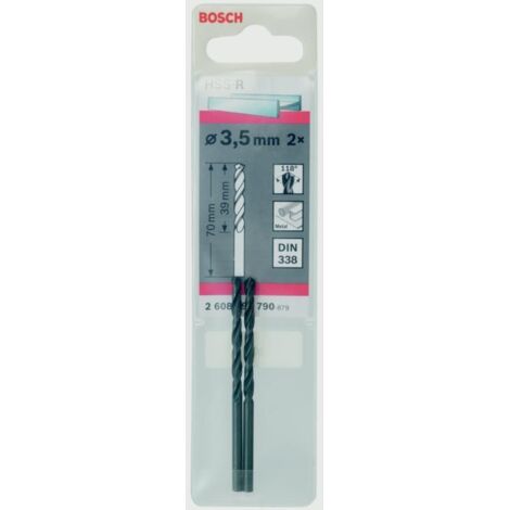 Bosch 2608577160 HSS Twist PointTeQ Drill Bit 3.5mm(2) BPA608577160