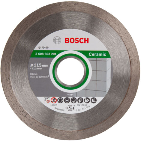 Bosch 2608602201 Standard for Ceramic Diamond Cutting Disc 115 x 22.23mm BPA608602201