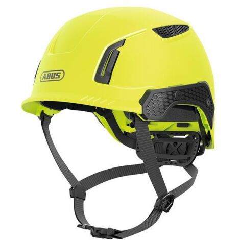 ABUS Mechanical 94802 SPECTOR-E Non-vented Safety Helmet Yellow ABU94802
