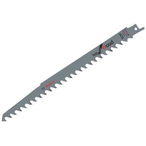 BOSCH S1542K (pkt of 5) Top for wood 240mm 3TPI