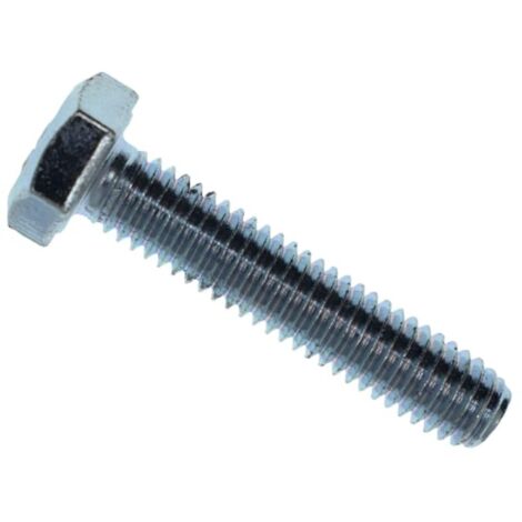 METALMATE High Tensile Set Screw Zp M6 x 30mm Box 50