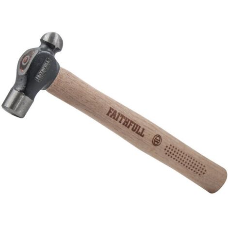 Faithfull 60411392 FSC Hickory Ball Pein Hammer 340g (3/4 lb) FAIBPH12FSC