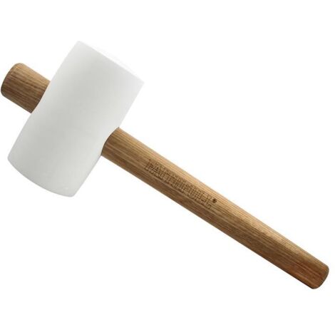 Faithfull FSC White Rubber Mallet 40oz FAIRMWF40FSC