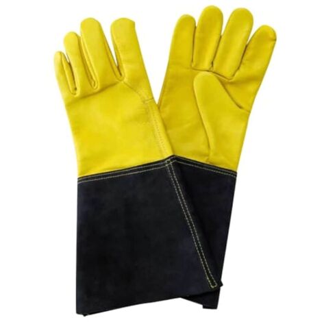 Kent & Stowe Luxury Gauntlet Gloves for Mens - Size Large