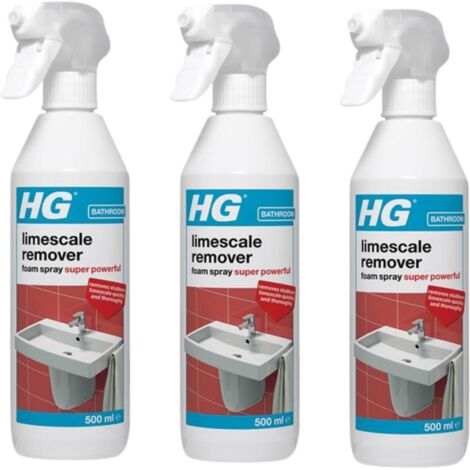 HG Limescale Remover Spray Super 500ml - Pack of 3
