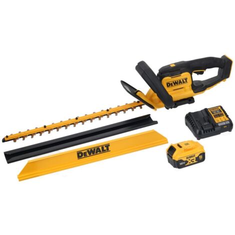 Dewalt DCMHT564P1 XR Cordless XR Hedge Trimmer 55cm 18V 1x5.0ah Battery +Charger (1/5)