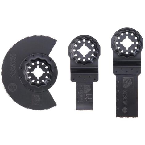 Bosch Starlock Starter Set 3-Piece for Wood & Metal Cutting