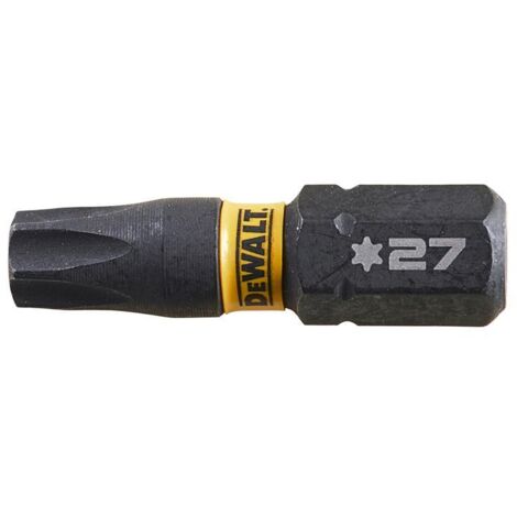 DeWalt DT7383T-QZ EXTREME FlexTORQ Screwdriver Bits T27 x 25mm x 5 DEWDT7383TQZ
