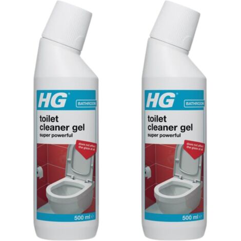 HG Toilet Cleaner Gel Super Power 500ml - Pack of 2