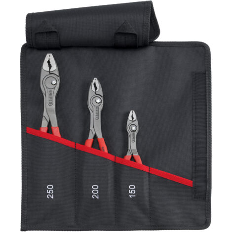 KNIPEX 00 19 61 V01 TwinGrip Slip Joint Pliers set 3 parts 330 mm