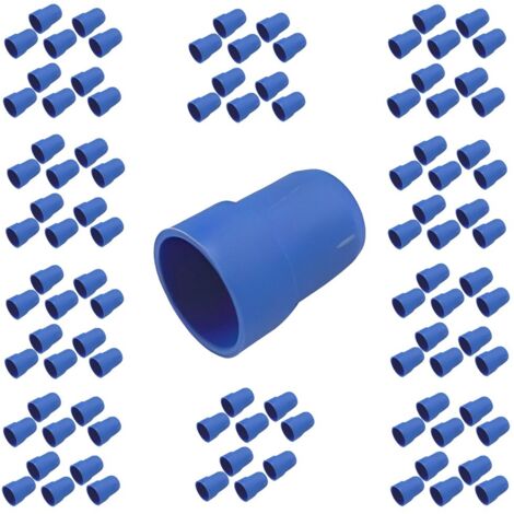 x100 Washing Machine Blank Plug 228532 Outlet Hose Nozzle Plug Blue Spigot Cap (1/3)