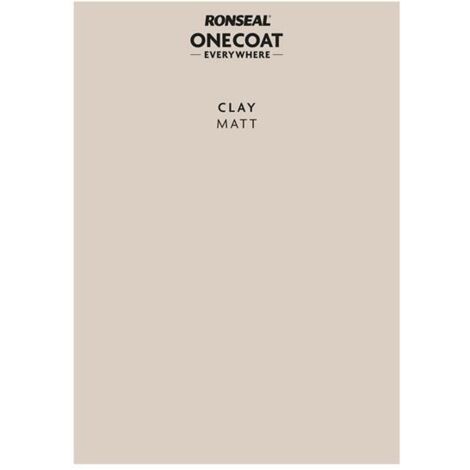 Ronseal KCB.7415603.22604.00 Peel & Stick Everywhere Clay RSLPSEC