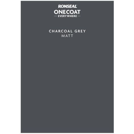 Ronseal KCB.7415603.12804.00 Peel & Stick Everywhere Charcoal Grey RSLPSECG