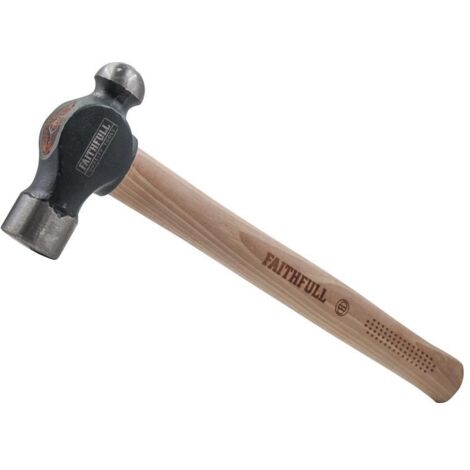 Faithfull 60411380 Ball Pein Hammer FSC Hickory 680g (1.1/2 lb) FAIBPH24FSC
