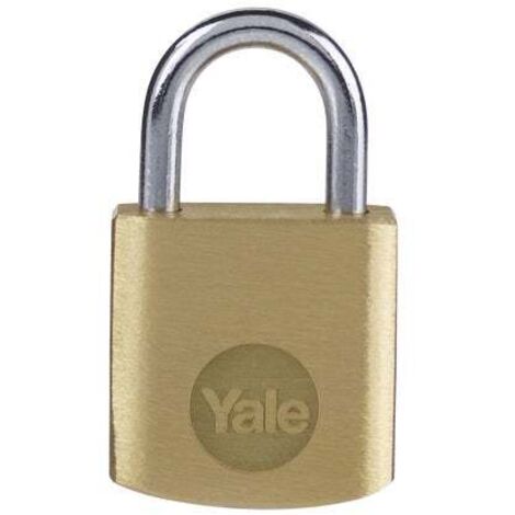 Yale Locks Brass Padlock 30mm with Double Locking