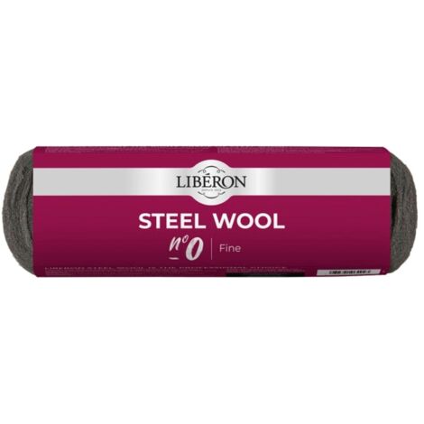 Liberon 126940 Steel Wool Grade 0 Fine 250g LIBSW0250GN