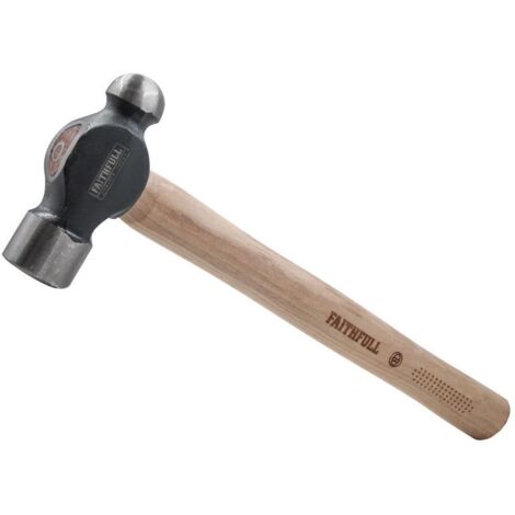 Faithfull 60411427 Ball Pein Hammer FSC Hickory 1.361kg 3 lb FAIBPH48FSC