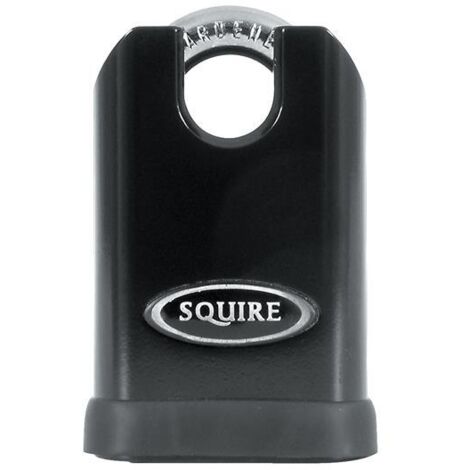 Squire SS50CP5BX Stronghold Solid Steel & Brass Padlock 50mm Closed Shackle CEN3