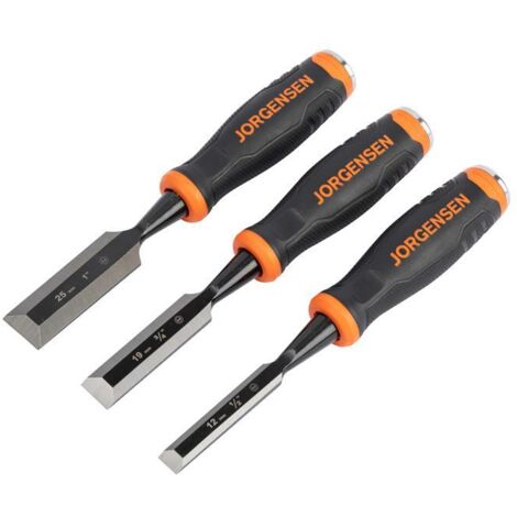Pony Jorgensen POJ70450 Woodworking Chisel Set, 3 Piece PNY70450 (1/5)