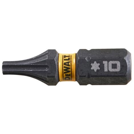 DeWalt Extreme FlexTORQ Bits T10 x 25mm (Pack of 5)