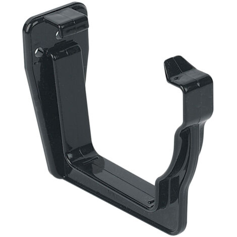 FloPlast Niagara Fascia Bracket Black - Pack of 20 - uPVC (1/2)