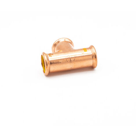PrimaPress 28mm Equal Tee - Premium Copper Press Fitting (1/2)