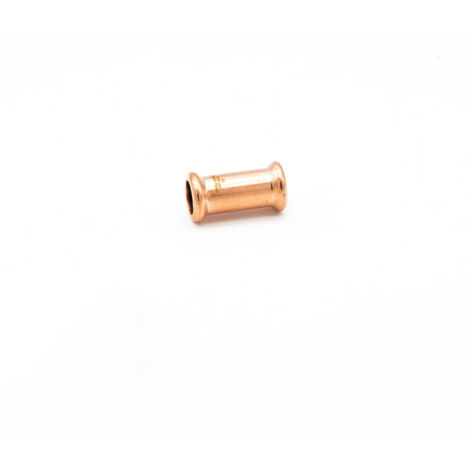 PrimaPress 15mm Copper Slip Coupler for Water & Gas Systems (1/2)
