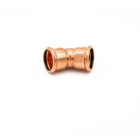 PrimaPress Copper 45 Degree Elbow 35mm - WRAS & DVGW Approved (1/2)