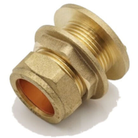 Prima Brass Compression Tank Connector 22mm - WRAS Approved (1/2)