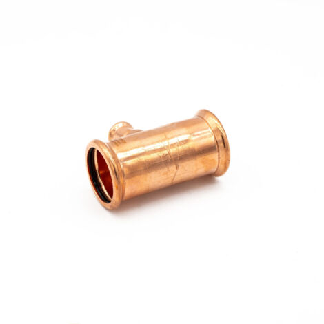 PrimaPress Copper 42x42x15mm Branch Tee - Flameless Fitting (1/2)