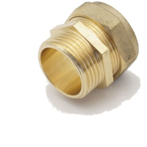 Prima Classic Brass Compression Adaptor 28mm x 1 Male (1/2)