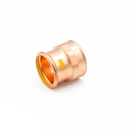 PrimaPress Copper Pressfit Gas 54x2" FI Coupler - WRAS Approved (1/3)