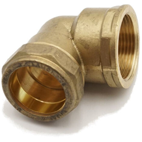 PrimaPlus Brass Compression Elbow 35mm x 1.1/4" Female (1/3)