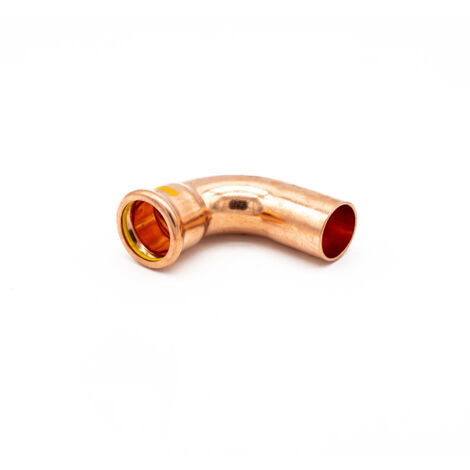 PrimaPress 90° Copper Street Elbow Fitting for Gas & Water (1/3)