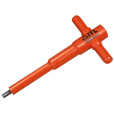 ITL Insulated T Handle Hex Driver 5mm - Nylon 11 Tool