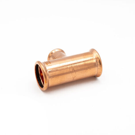 PrimaPress Premium Copper Branch Tee 42x42x28mm Fitting (1/2)