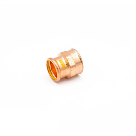 PrimaPress Copper Pressfit Gas Coupler 35x1 1/4" FI (1/3)